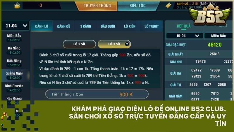 B52 Club tự hào là cổng game lô đề online thế hệ mới với độ uy tín tuyệt đối