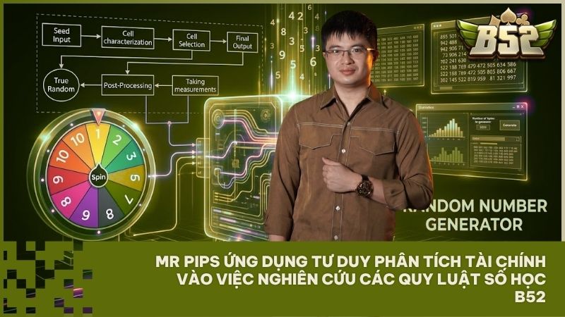 Mr Pips vận dụng tư duy tài chính nghiên cứu quy luật số học B52