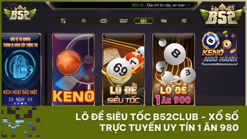 lo de sieu toc b52 club - Lô Đề Siêu Tốc B52Club: Cẩm Nang Chinh Phục Xổ Số Trực Tuyến Toàn Tập